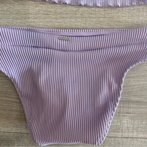 Hollister Lavender Ribbed Bikini Set - Picture 5 of 5